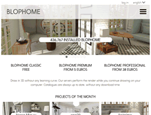 Tablet Screenshot of blophome.com